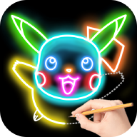 learn.to.draw.glow.cartoon logo