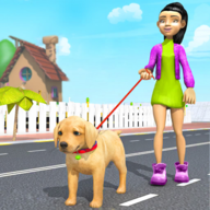 com.veg.virtual.family.simulator.pet.games logo