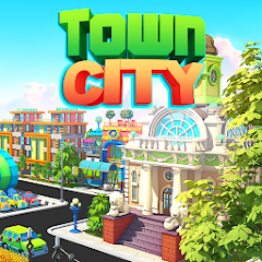 com.sparklingsocietysims.towncityparadisebuildingsimgame logo