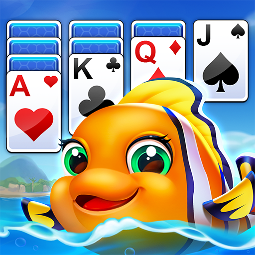 klondike.solitaire.fishing.games logo