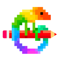 com.europosit.pixelcoloring logo