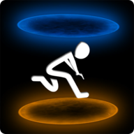 com.Playstal.Portal.Maze.Aperture.Jumper.Puzzle.Games.Teleport.Portal2 logo