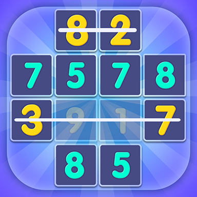 com.onet.number.free.puzzle.matchten logo