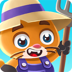 com.codigames.idle.farm.cat logo