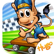 com.hugogames.hugotrollrace logo