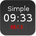 com.nullium.nicesimpleclock logo