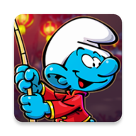 com.capcom.smurfsandroid logo