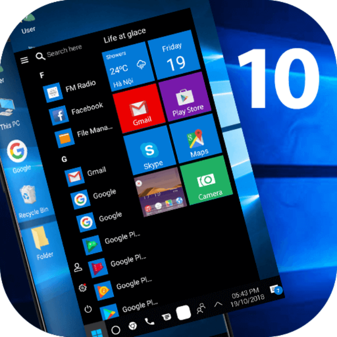 Десктоп лаунчер для андроид. Windows 7 Launcher. Лаунчер для виндовс 7. Лаунчер ПК на планшет андроид.