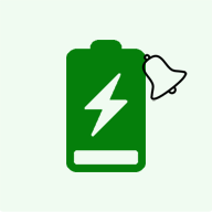 com.batterychargealert.dhand logo