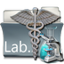 com.clinical.quicklabreference logo