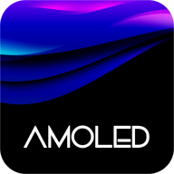 com.apphics.amoledwallpapers logo