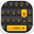 keyboard.theme.simple.black.yellow.black logo