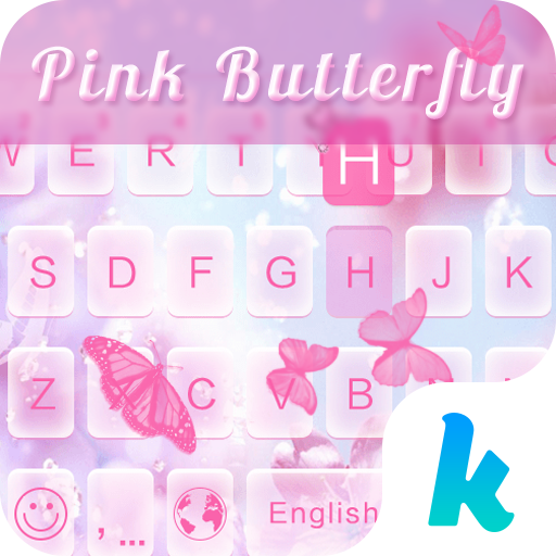 com.ikeyboard.theme.PinkButterfly logo