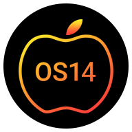 com.launcher.os14.launcher logo