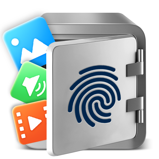 app.lock.fingerprint.vault.calculator.photo.hide.locker logo