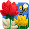 com.mikhaylov.kolesov.plasticinespringflowers logo