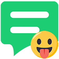 com.textu.emoji.androidblob logo