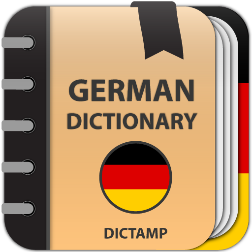 com.dictamp.german logo