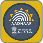 aadhaar.driving.voterid.india logo