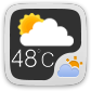 com.gau.go.weatherex.systemwidgetskin.blacktransparentskin logo