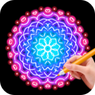 com.doodle.master.draw.glow.art logo